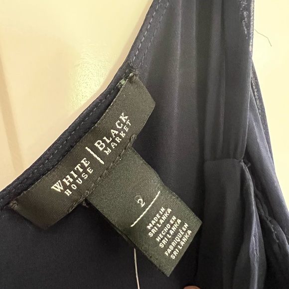 WHBM Asymmetrical dress - Picture 3 of 3